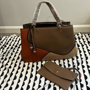 Large Purse with pocket insert/wallet